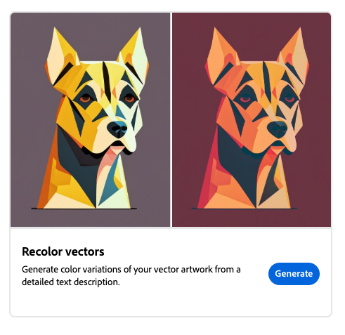 Adobe Firefly Pushes Ahead with Vector Re-coloring and Peek at 3D Rendering